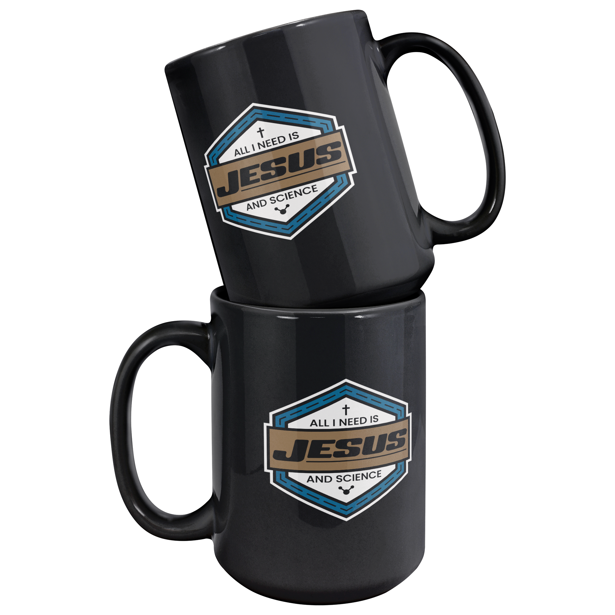All_I_Need_is_Jesus_and_Science_Mug_Mug_Stacked_Mockup.png