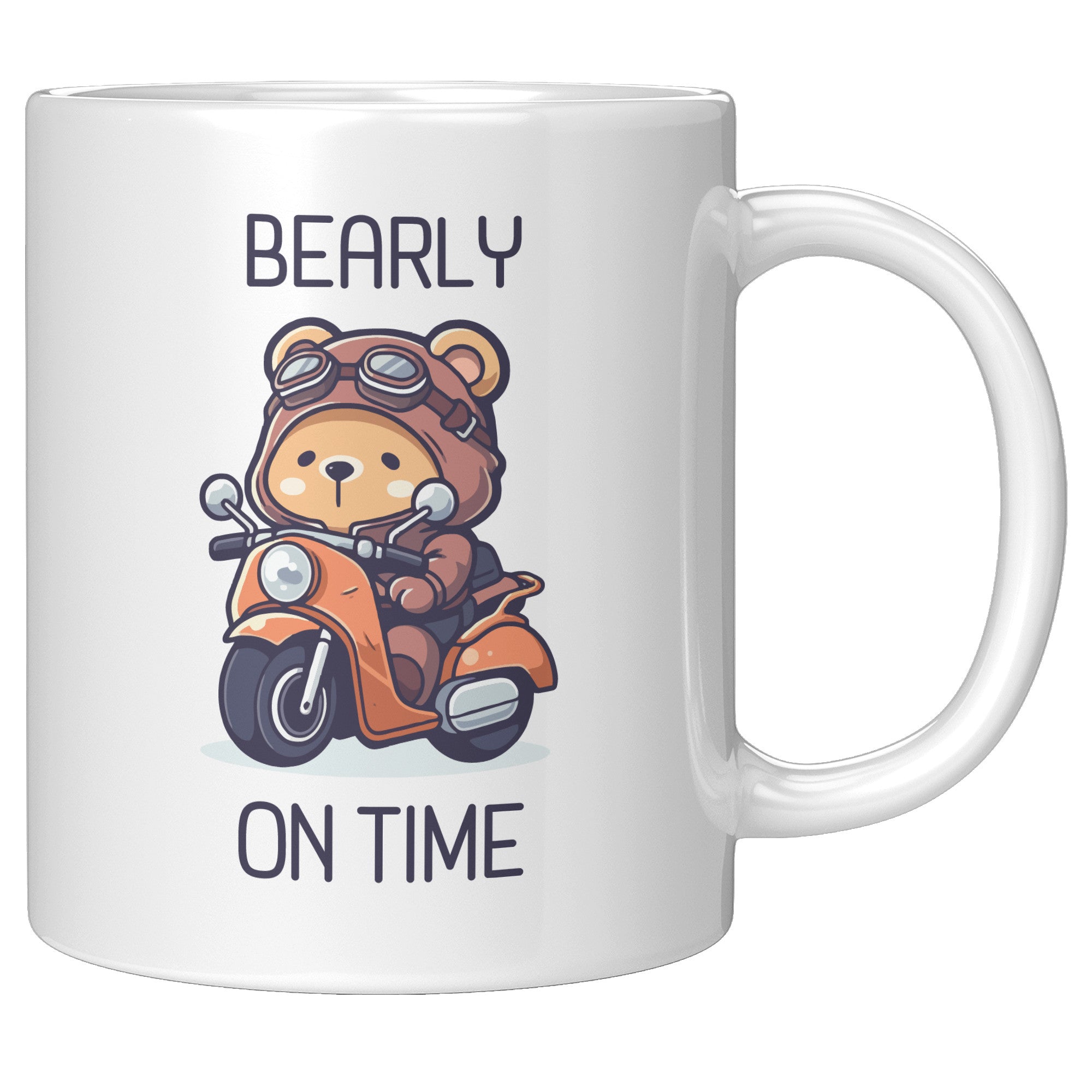 Bearly On Time Mug