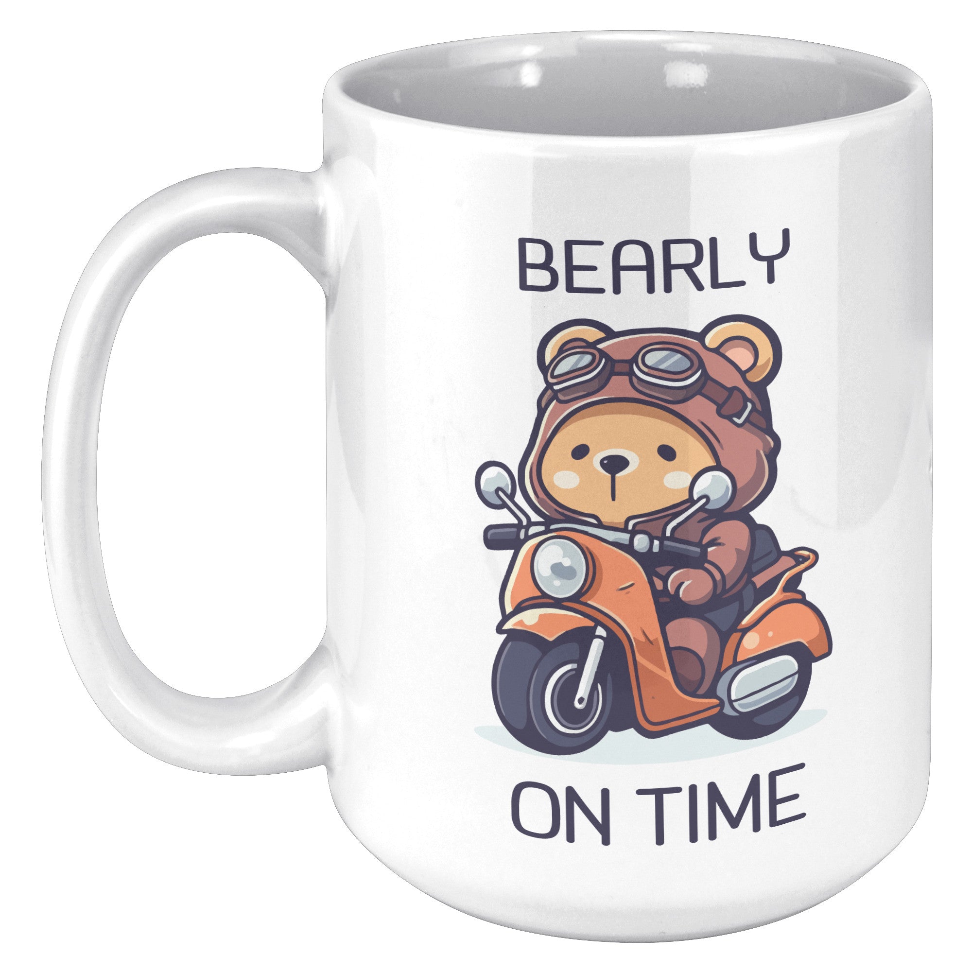 Bearly On Time Mug