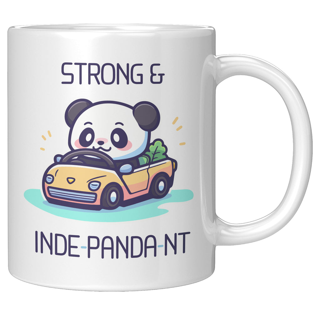 Strong And Inde-panda-nt Mug
