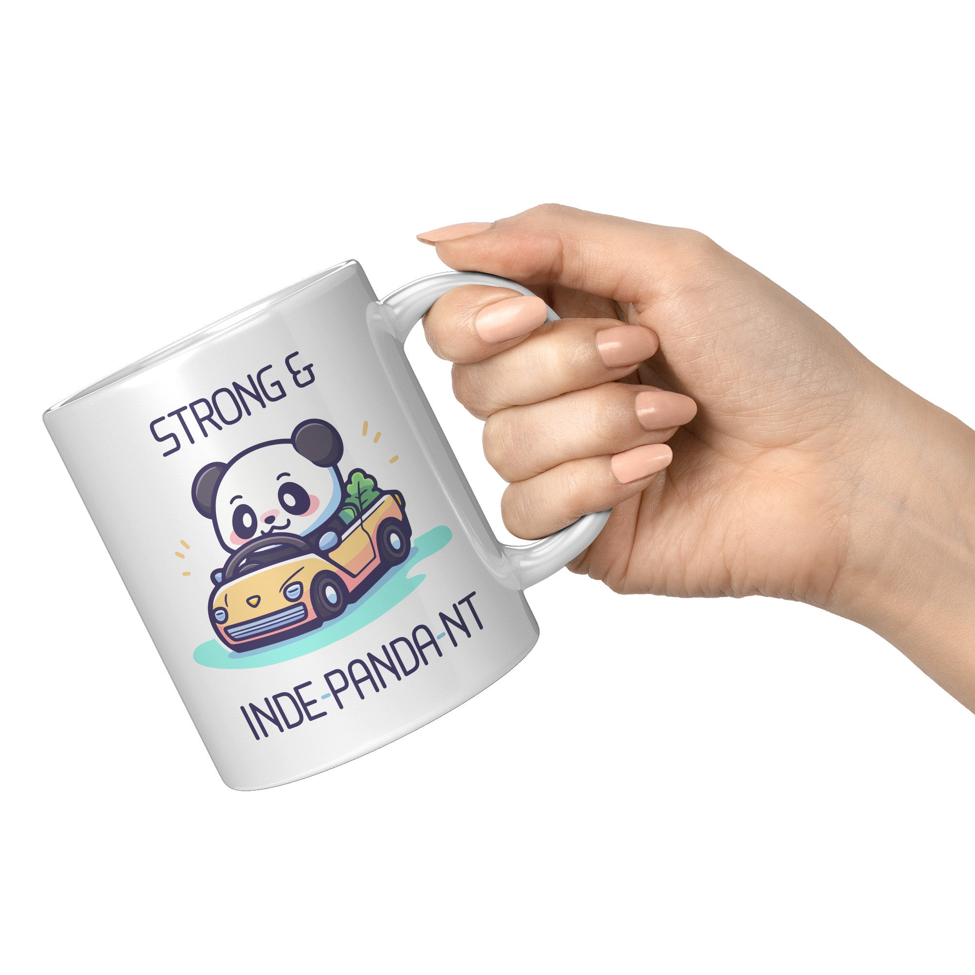 Strong And Inde-panda-nt Mug
