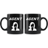 Super Agent Black Mug - 11 oz