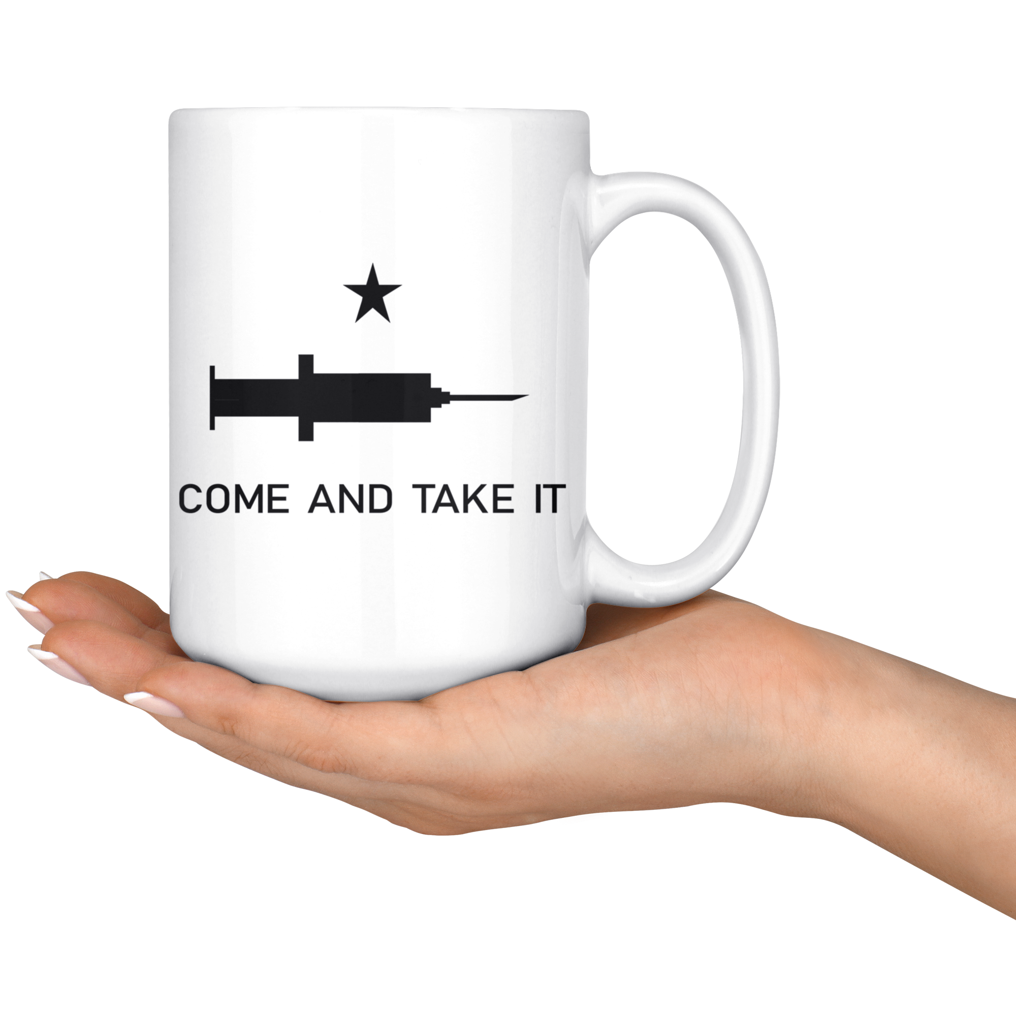 Come and Take It Mug - Vaccine Edition