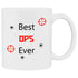 Gaming mug that says best dps ever