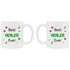 Front and back gaming coffee cup that says best healer ever