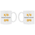 Gaming coffee cup that says kill death ratio higher than my gpa