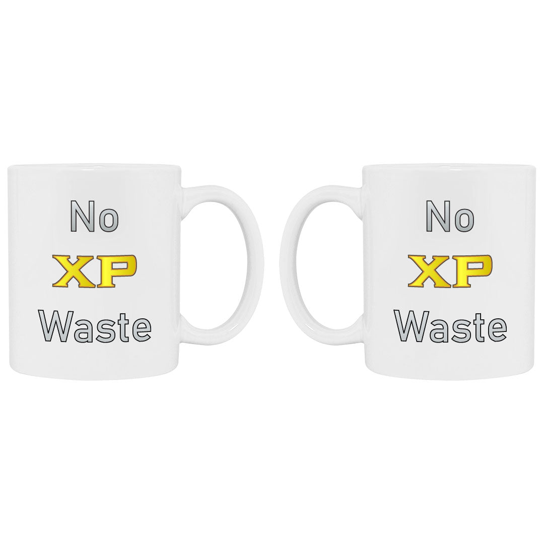 No experience points waste coffee cup