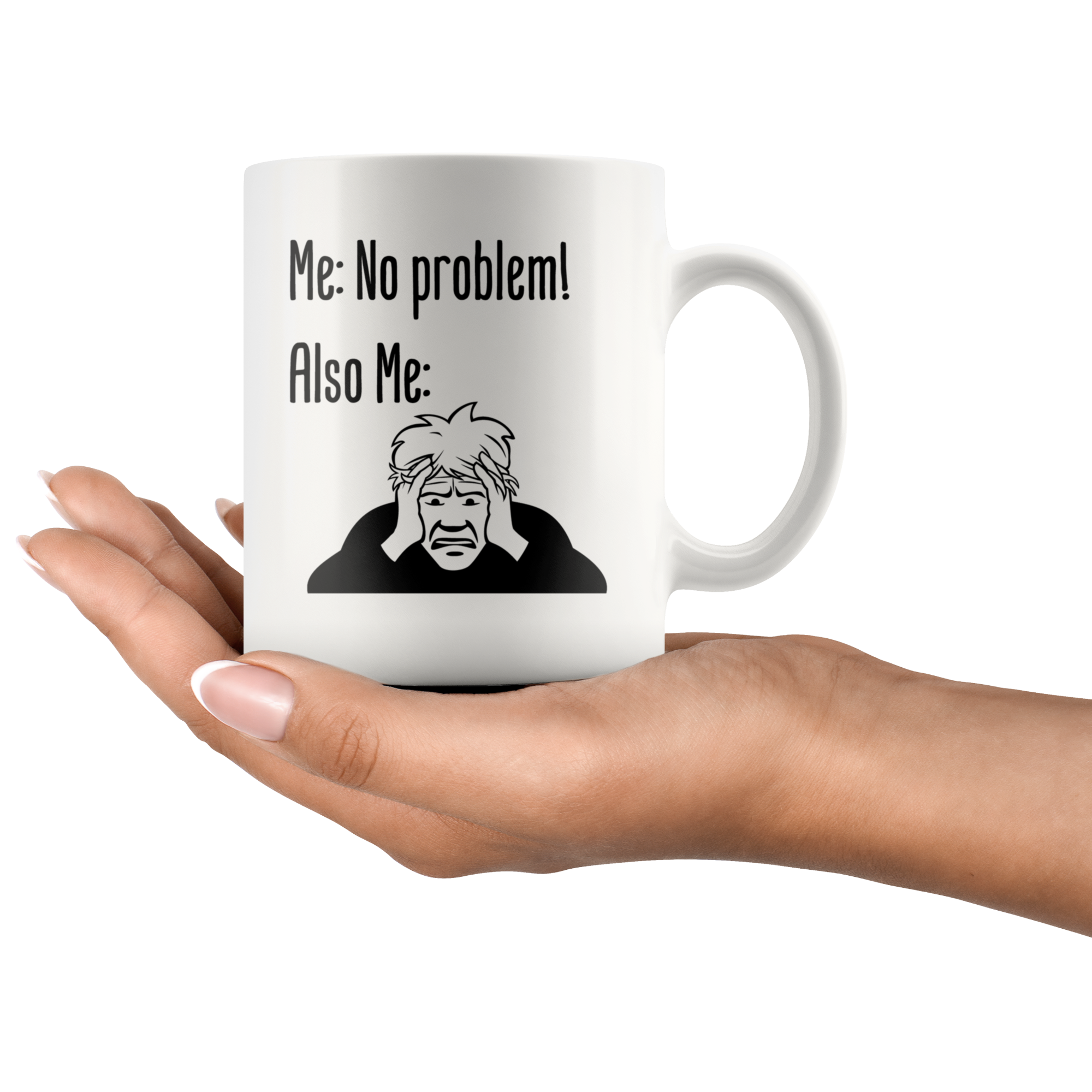 No Problem White Mug - 11 oz