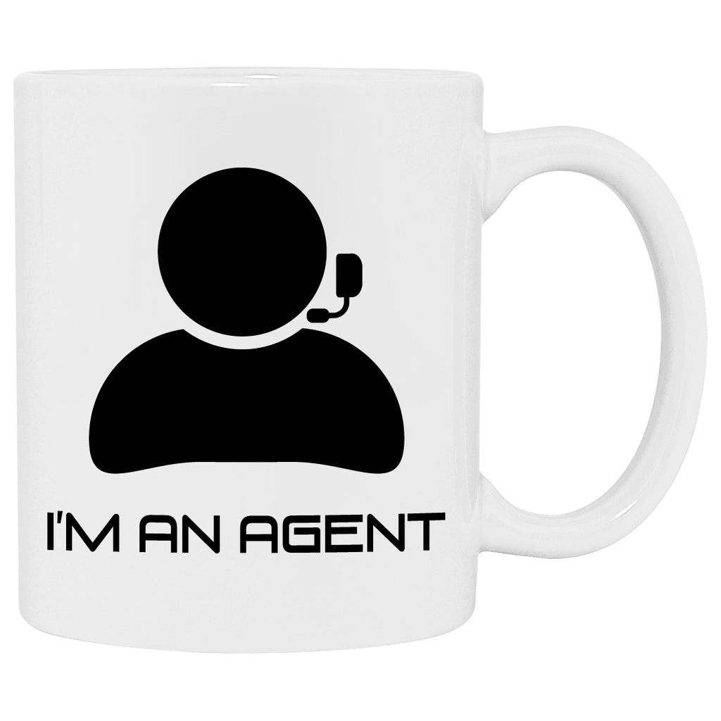 I Am An Agent White Mug - 11 oz